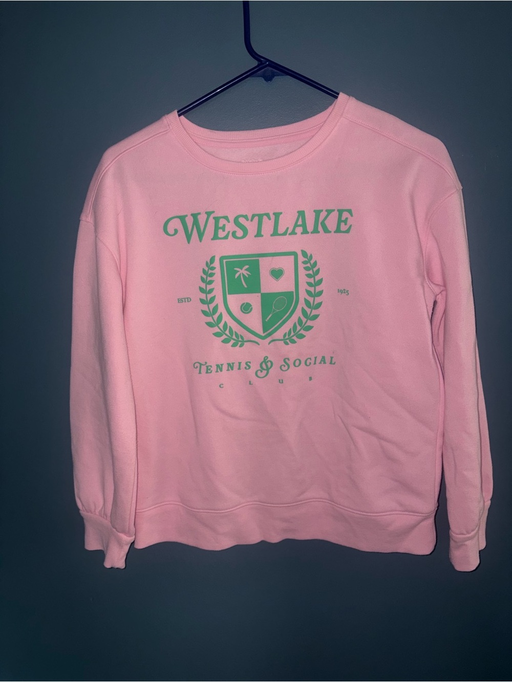 Target Westlake Tennis & Social Pink Graphic Pullover